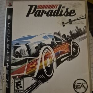 Sony Burnout Paradise for PlayStation 3 - Black, White, Red